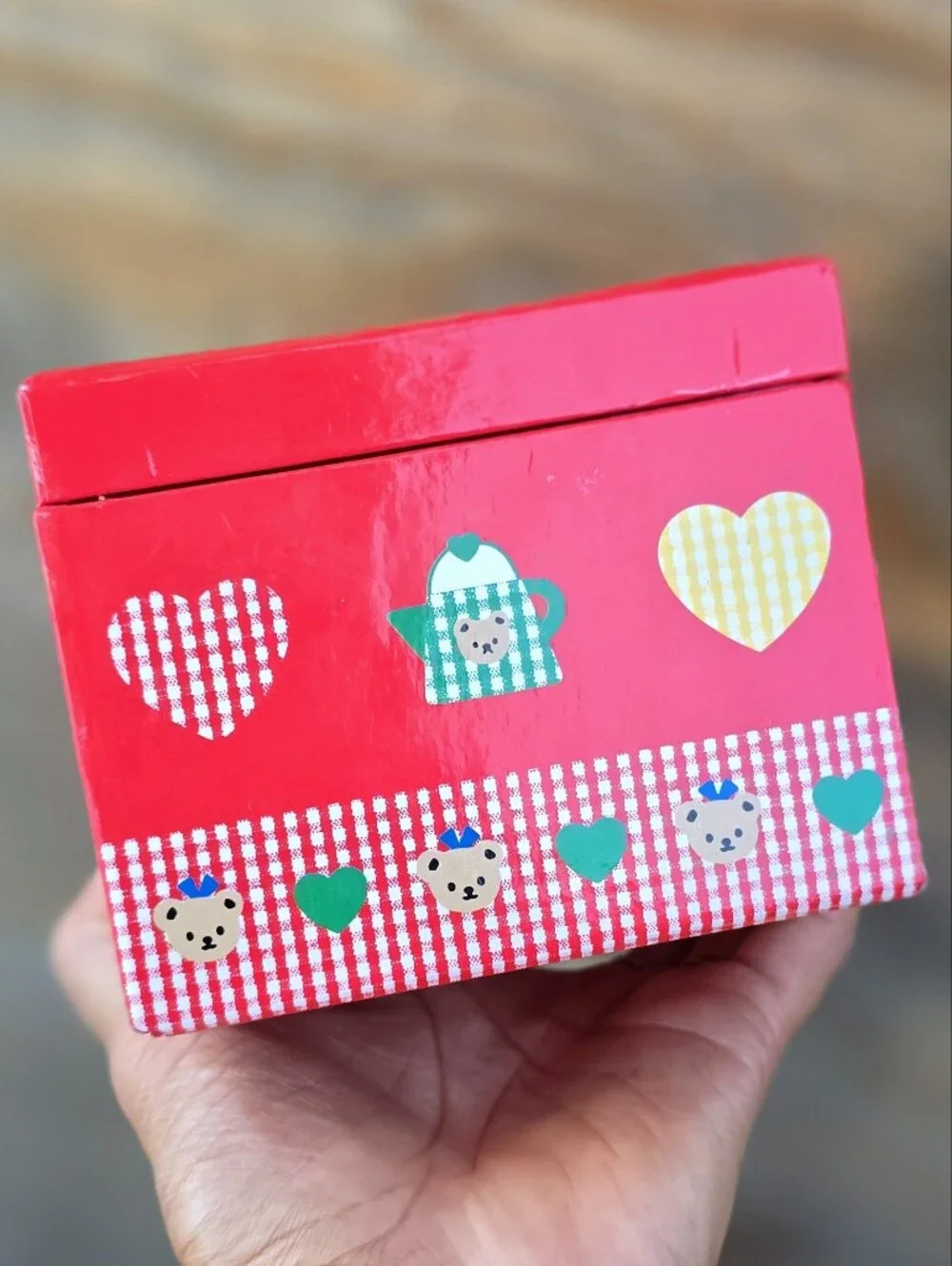 1990's NEW vintage SANRIO Hello Kitty double-tiered stamps, stickers, paper